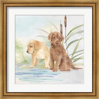 Woodland Dogs II Fine Art Print