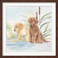 Woodland Dogs II Fine Art Print