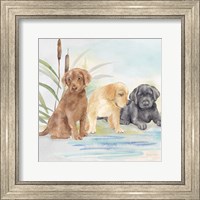 Woodland Dogs III Fine Art Print
