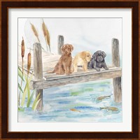 Woodland Dogs IV Fine Art Print