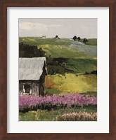 Flower Field portrait I Fine Art Print