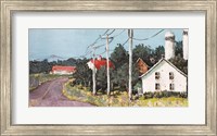 Country Road Farm Fine Art Print