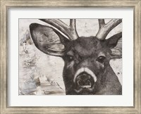 Deer landscape Fine Art Print