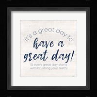 Bathroom Humor II-Great Day Framed Print