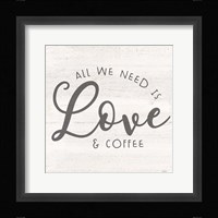 Coffee Kitchen Humor II-Love Fine Art Print