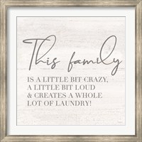 Laundry Room Humor IV-Family Fine Art Print
