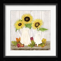 Fall Sunflowers IV Framed Print
