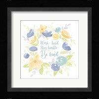 Kellys Garden II-Be Humble Framed Print