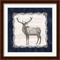 Blue Cliff Mountains III-Elk Fine Art Print