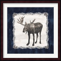 Blue Cliff Mountains IV-Moose Fine Art Print