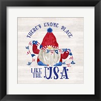 Patriotic Gnomes III-USA Fine Art Print