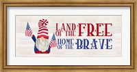 Patriotic Gnomes panel I-Land of the Free Fine Art Print