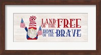 Patriotic Gnomes panel I-Land of the Free Fine Art Print