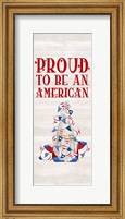 Patriotic Gnomes vertical II-American Fine Art Print