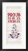 Patriotic Gnomes vertical II-American Fine Art Print