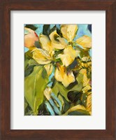 Golden Floral Fine Art Print