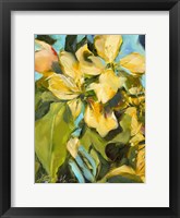Golden Floral Fine Art Print