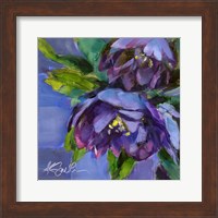 Purple Florals Fine Art Print