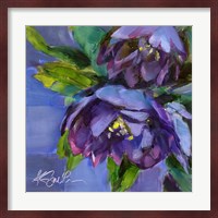 Purple Florals Fine Art Print