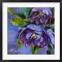 Purple Florals Fine Art Print