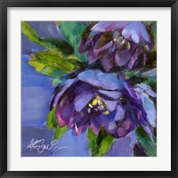 Purple Florals Fine Art Print