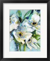 White Floral Still Life Fine Art Print