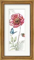 Wildflower Stem panel I Fine Art Print