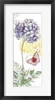 Wildflower Stem panel III Fine Art Print