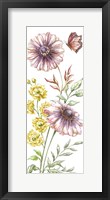 Wildflower Stem panel V Fine Art Print