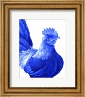 Blue Rooster I Fine Art Print