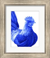Blue Rooster I Fine Art Print