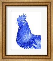 Blue Rooster II Fine Art Print