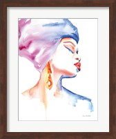 Woman in Purple Fine Art Print