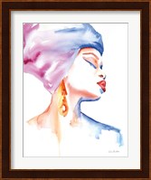 Woman in Purple Fine Art Print