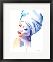 Woman in Blue Fine Art Print
