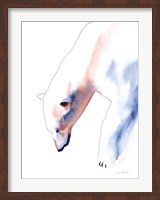 Copper and Blue Polar Bear Fine Art Print