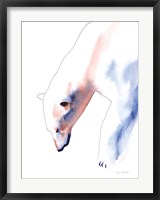 Copper and Blue Polar Bear Fine Art Print