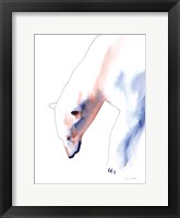 Copper and Blue Polar Bear Fine Art Print
