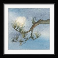 Moon Season Winter Framed Print