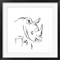 African Animals VI Framed Print