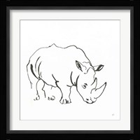 African Animals V Fine Art Print