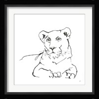 African Animals II Framed Print