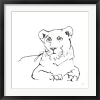 African Animals II Framed Print