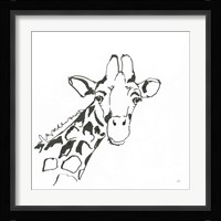 African Animals I Framed Print