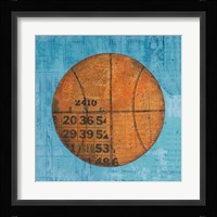 Play Ball IV Blue Fine Art Print