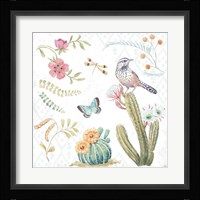 Desert Beauties V Framed Print