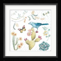 Desert Beauties III Framed Print