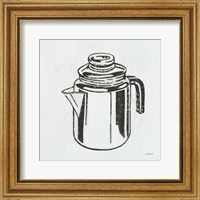 Retro Coffee Pot Fine Art Print