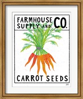 Kitchen Garden Seed Packet IV Fine Art Print