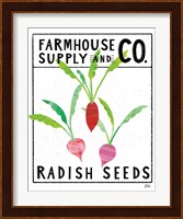 Kitchen Garden Seed Packet I Fine Art Print